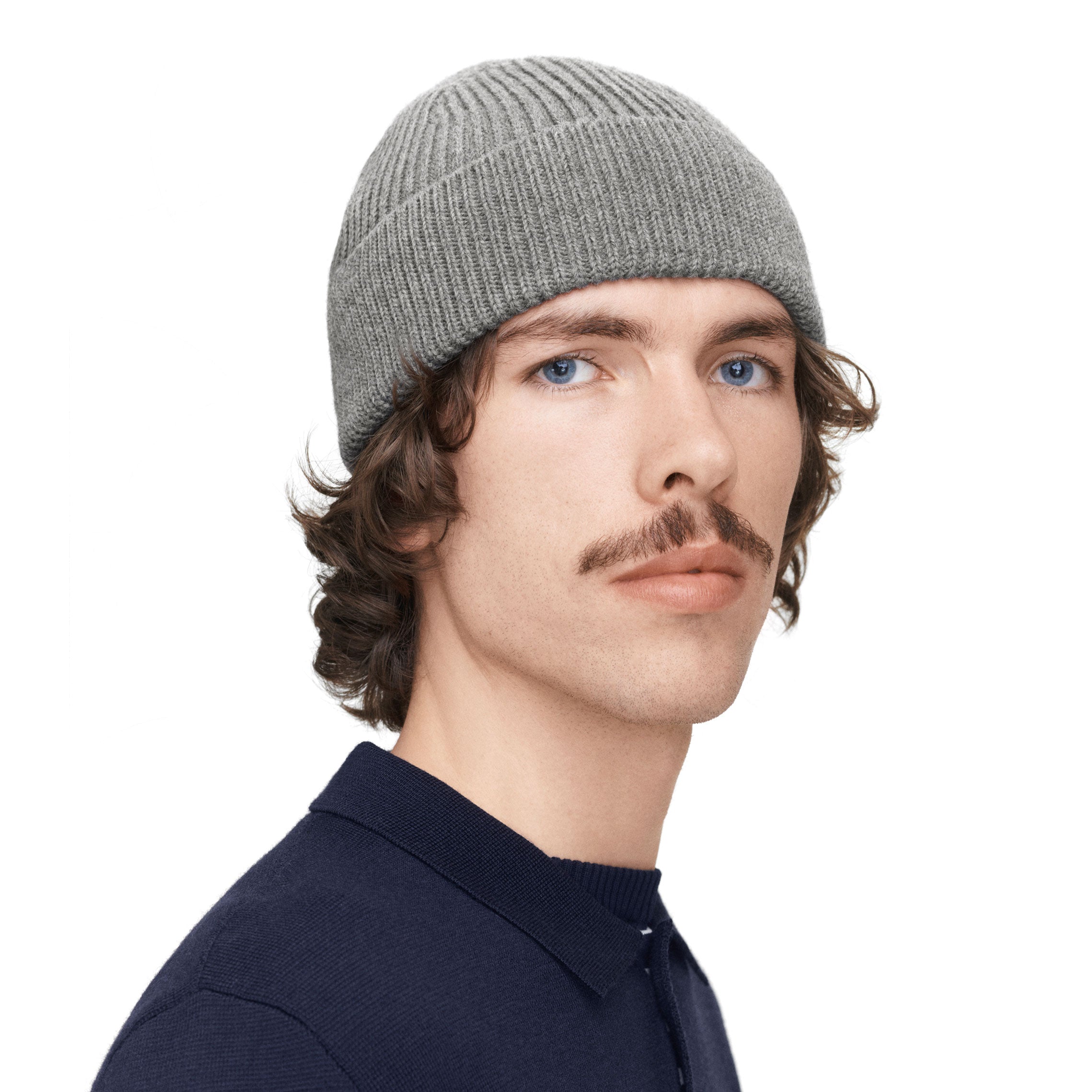 Beanie Long Light Indigo